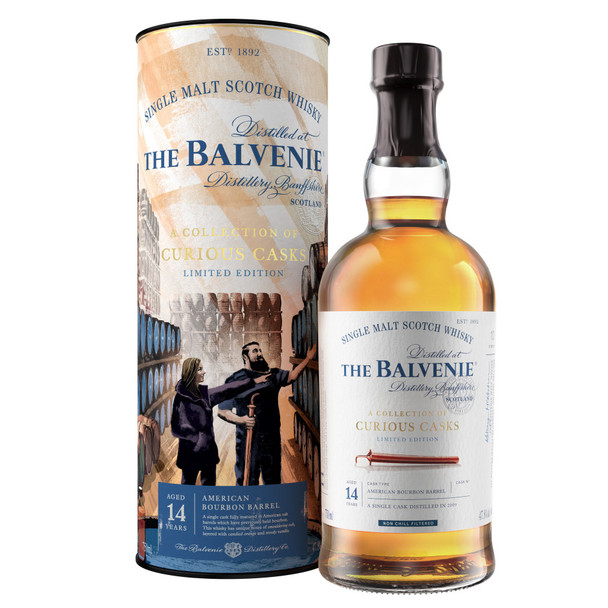 The Balvenie Stories 14 Year Old Single Malt Scotch     Whisky - A Collection of Curious Casks - 750 mL - 750ML - Glass
