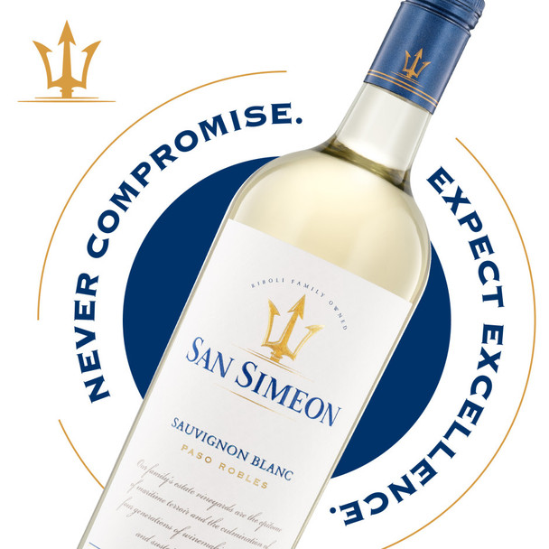 San Simeon Paso Robles Sauvignon Blanc - 750 mL - 750ML - Glass