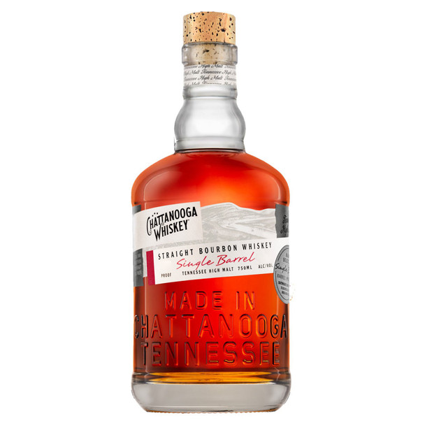 Chattanooga Whiskey ABC Hand Selected Private Single Barrel 91 Recipe Straight Bourbon Whiskey - 750 mL - 750ML - Glass