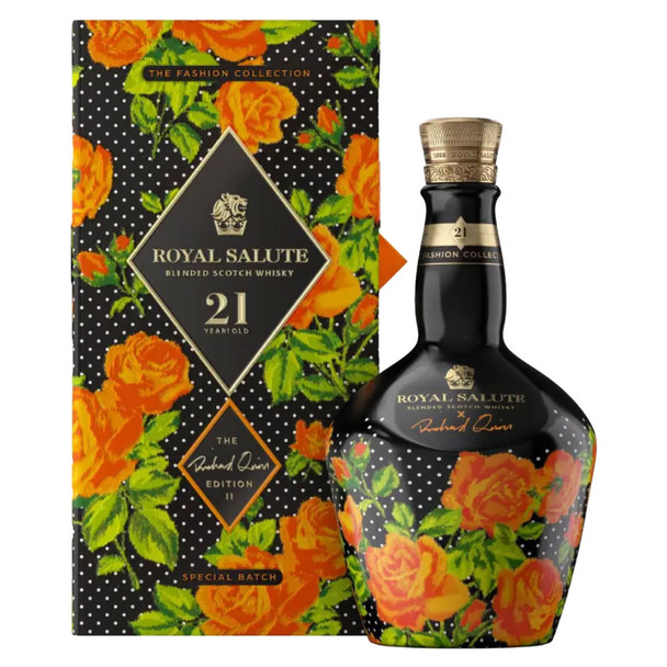 Royal Salute The Fashion Edition Richard Quinn Blended Scotch Whiskey - 700 mL - 700ML - Glass