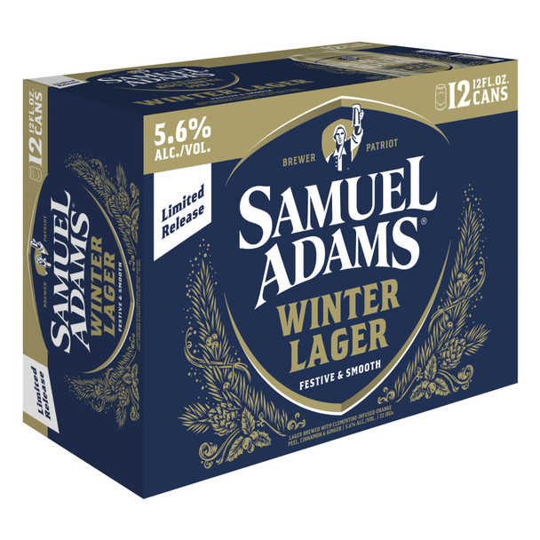 Sam Adams Winter Lager - 12-PK - Aluminum