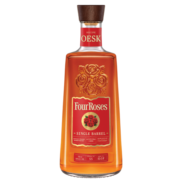 Four Roses OESK Single Barrel Bourbon - 750 mL - 750ML - Glass