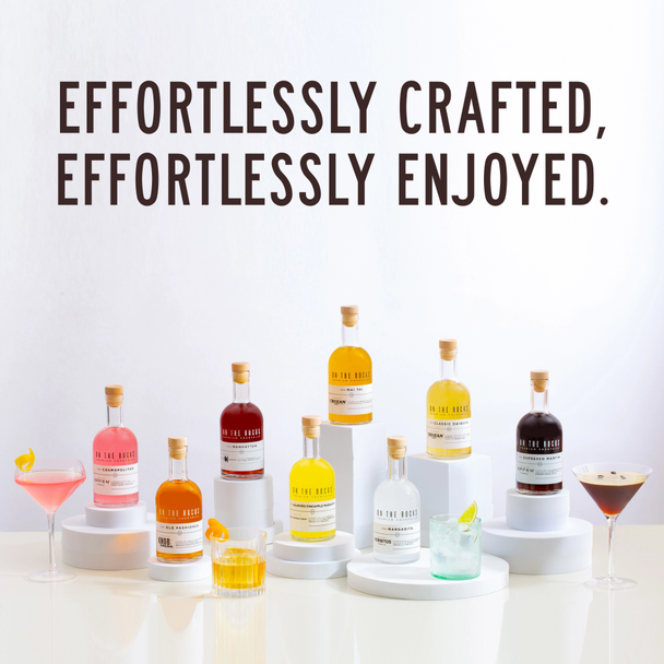 On The Rocks Lemon Drop Martini - 375 mL - 375ML - Glass