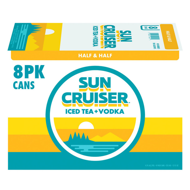 Sun Cruiser Vodka Lemonade and Tea - 8-PK - Aluminum