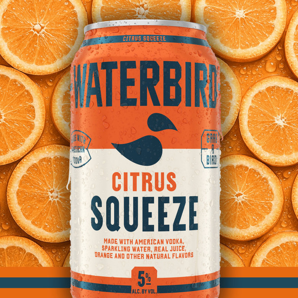 Waterbird Vodka Citrus Squeeze - 4-PK - Aluminum