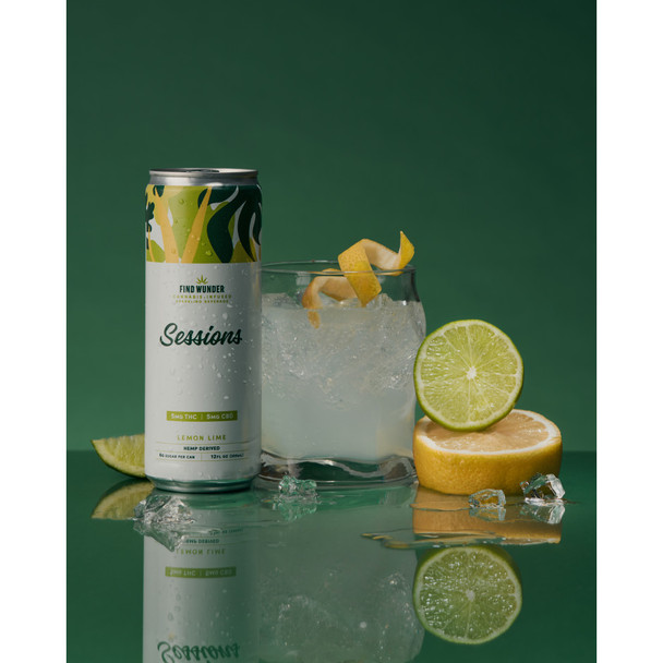 Find Wunder Sessions D9 THC 5mg Lemon Lime - 12 Oz - 4-PK
