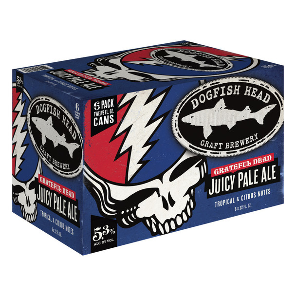 Dogfish Head Grateful Dead Juicy Pale Ale - 6-PK - Aluminum