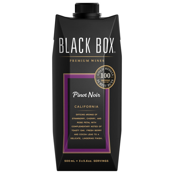 Black Box Pinot Noir - 500 mL - 500ML - Plastic