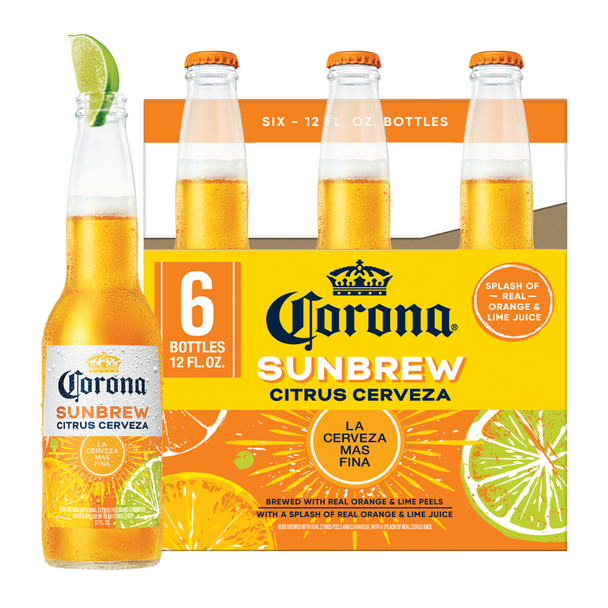 Corona Sunbrew - 6-PK - Glass
