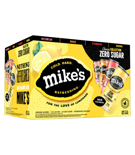 Mike's Hard Zero Sugar Lemonade Variety - 12-PK - Aluminum