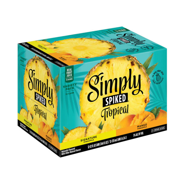 Simply Spiked Tropical Variety - 12-PK - Aluminum