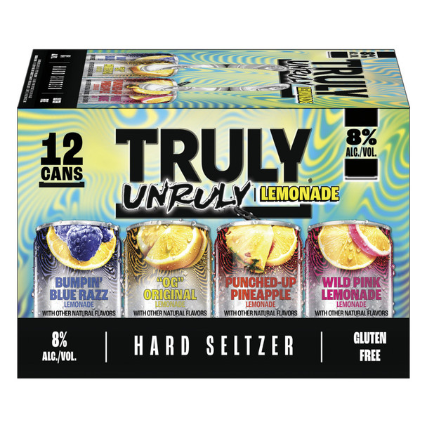 Truly Unruly Lemonade Variety - 12-PK - Aluminum