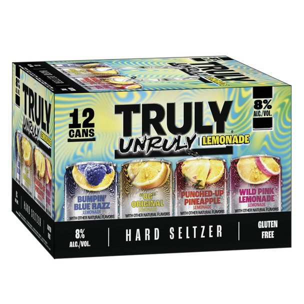 Truly Unruly Lemonade Variety - 12-PK - Aluminum