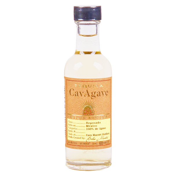 CavAgave Reposado Tequila - 50 mL - 50ML - Glass