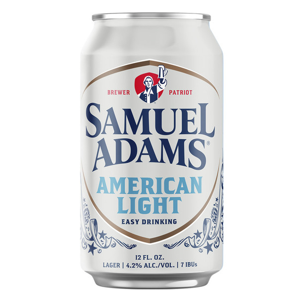 Sam Adams American Light Lager - 6-PK - Aluminum