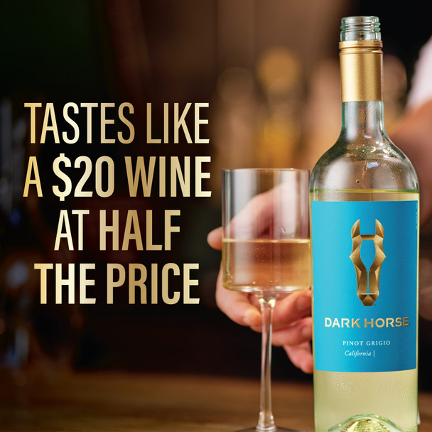 Dark Horse Pinot Grigio - 750 mL - 750ML - Glass