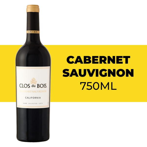 Clos du Bois Cabernet Sauvignon - 750 mL - 750ML - Glass