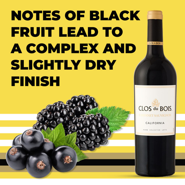 Clos du Bois Cabernet Sauvignon - 750 mL - 750ML - Glass