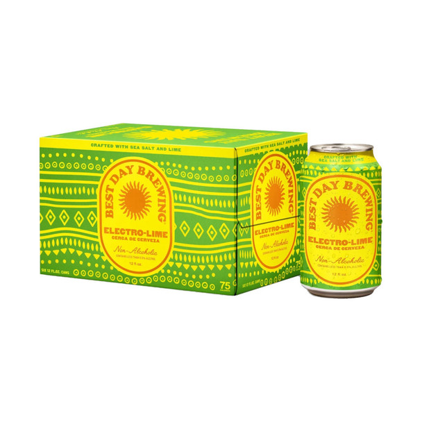 Best Day Brewing Electro Lime - 6-PK - Aluminum