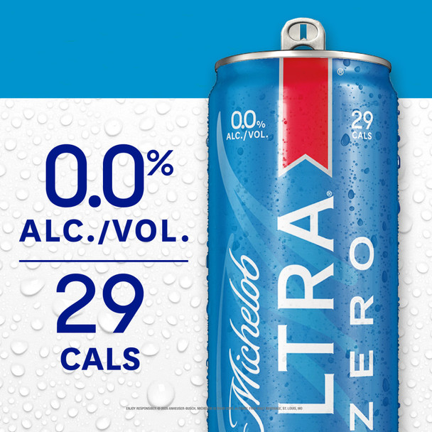 Michelob Ultra Zero Non-Alc - 6-PK - Glass