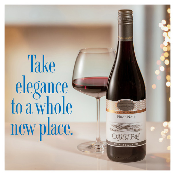 Oyster Bay Marlborough Pinot Noir - 750 mL - 750ML - Glass