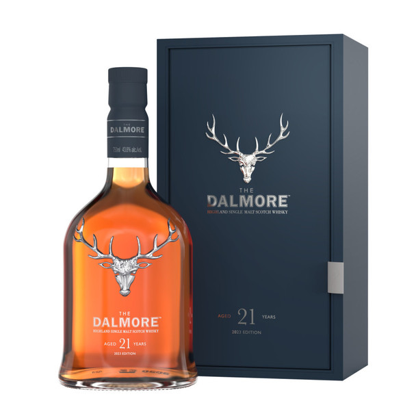 Dalmore Single Malt 21 Year Scotch Whiskey - 750 mL - 750ML - Glass