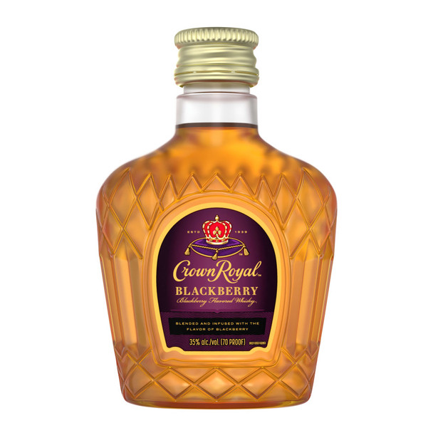 Crown Royal Blackberry Canadian Whisky - 50 mL - 50ML - Plastic