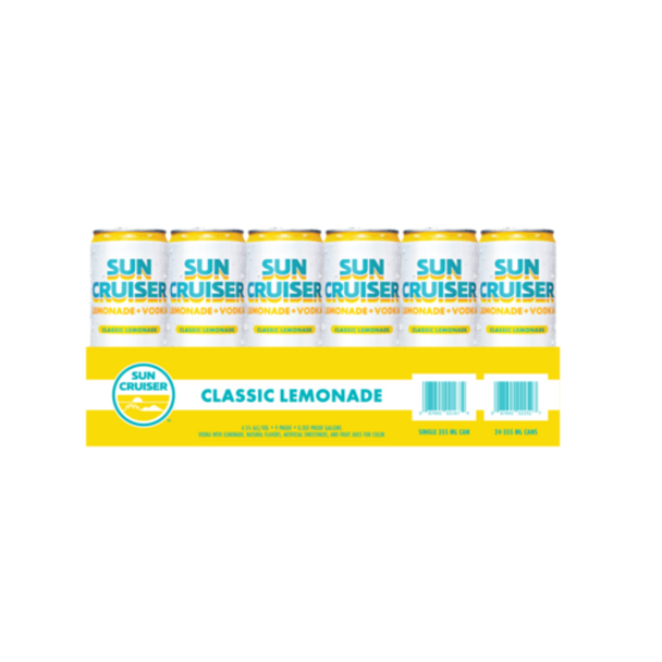 Sun Cruiser Vodka Lemonade - 24 Oz - 24OZ - Aluminum