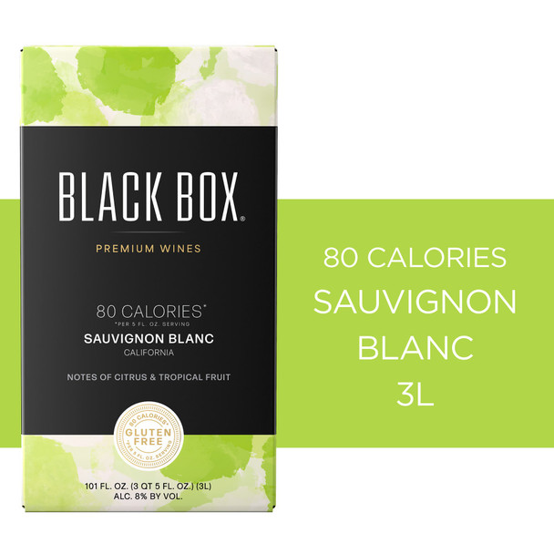 Black Box Low Calorie Sauvignon Blanc - 3.0 L - 3.0L - Plastic
