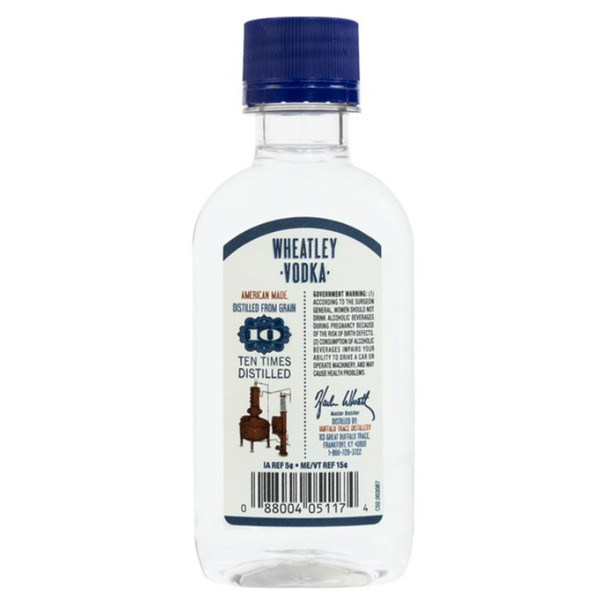 Wheatley Vodka - 100 mL - 100ML - Plastic