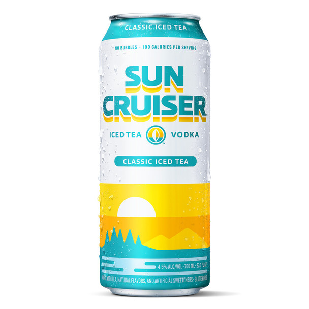 Sun Cruiser Vodka Iced Tea - 24 Oz - 24OZ - Aluminum