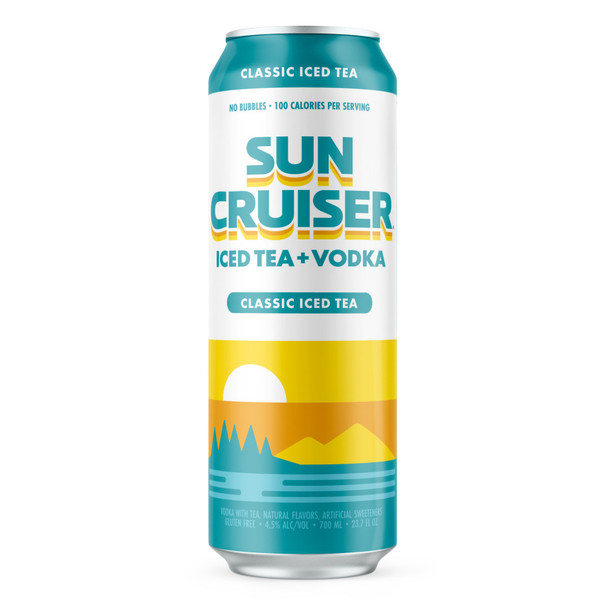 Sun Cruiser Vodka Iced Tea - 24 Oz - 24OZ - Aluminum