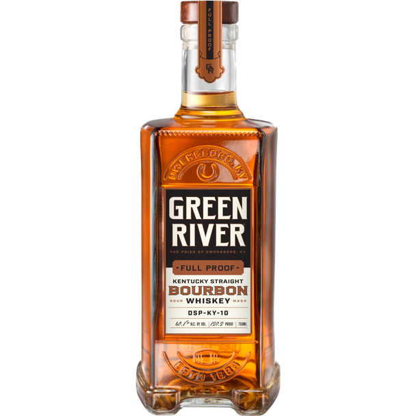 Green River Full Proof Bourbon Whiskey - 750 mL - 750ML - Glass