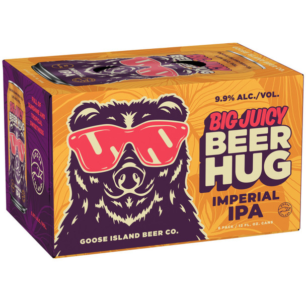 Goose Island Big Juice Beer Hug - 6-PK - Aluminum