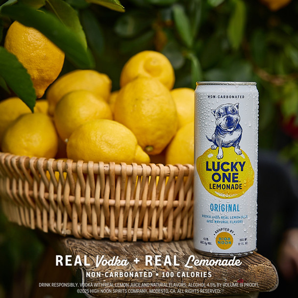 Lucky One Vodka Lemonade - 355 mL - 4-PK - Aluminum