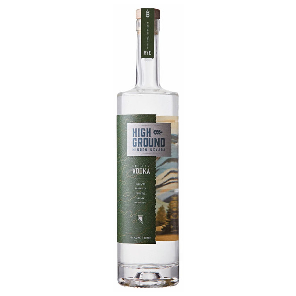 High Ground Vodka - 750 mL - 750ML - Glass