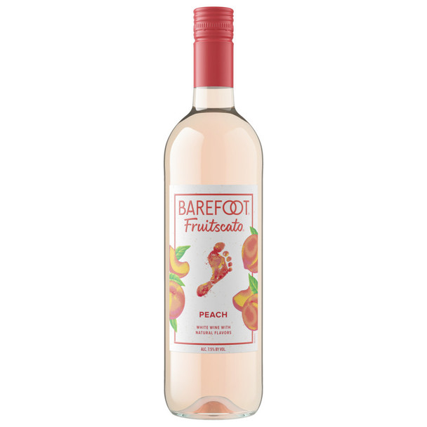 Barefoot Fruitscato Peach Moscato - 750 mL - 750ML - Glass