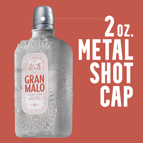 Gran Malo Spicy Tamarindo Tequila Liqueur - 750 mL - 750ML - Glass