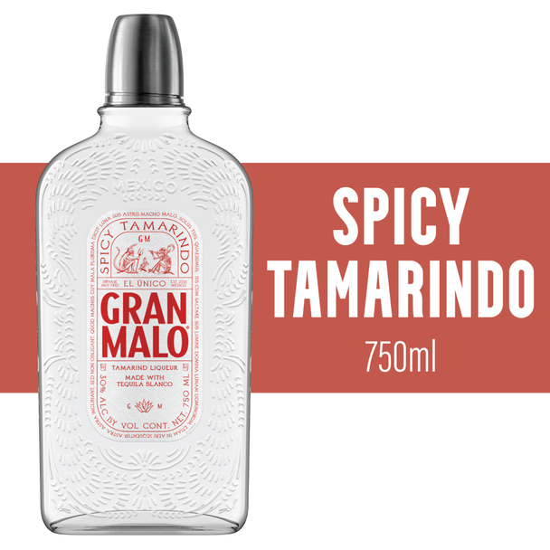 Gran Malo Spicy Tamarindo Tequila Liqueur - 750 mL - 750ML - Glass