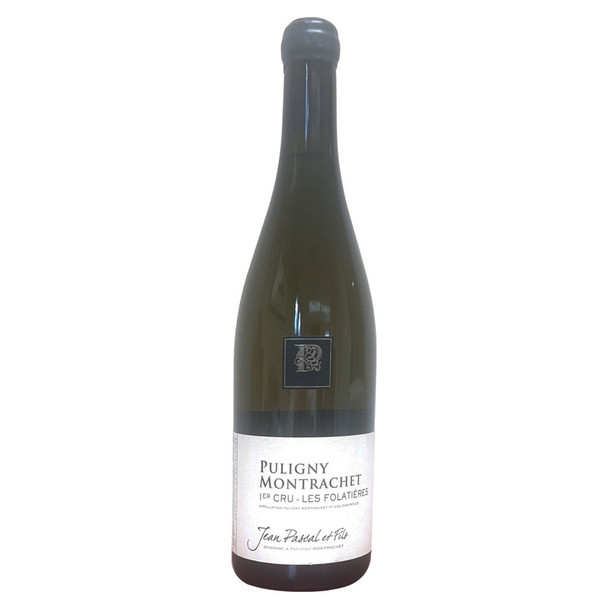 Jean Pascal Puligny Montrachet Premier Cru Les Folatieres - 750 mL - 750ML - Glass