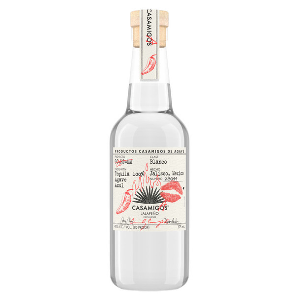 Casamigos Jalapeno Blanco Tequila - 375 mL - 375ML - Glass