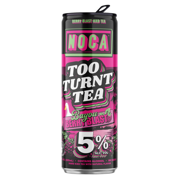 NOCA Too Turnt Tea Bayou Berry Blast - 12-PK - Aluminum