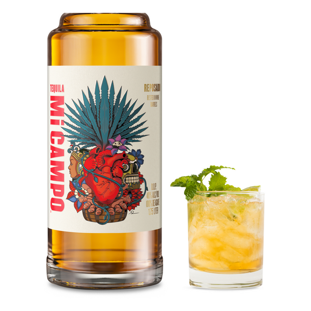 Mi Campo Reposado Tequila - 1.75 L - 1.75L - Glass