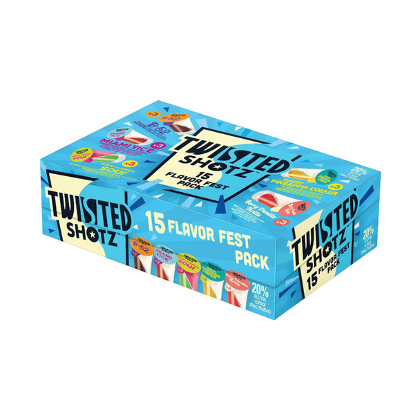 Twisted Shotz Flavor Fest Pack - 25 mL - Set - Plastic
