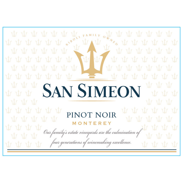 San Simeon Pinot Noir - 750 mL - 750ML - Glass