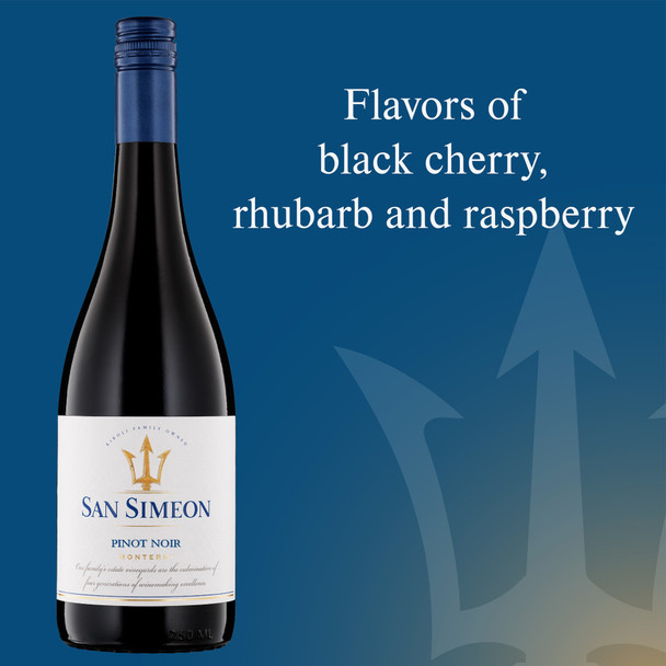 San Simeon Pinot Noir - 750 mL - 750ML - Glass