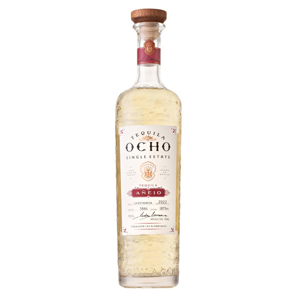 Tequila Ocho Anejo Tequila - 750 mL - 750ML - Glass