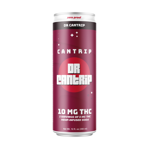 Cantrip THC 10mg Dr Cantrip - 12 Oz - 4-PK - Aluminum