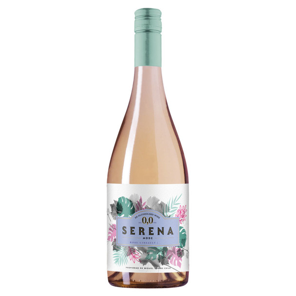 Serena Mode 00 De-Alcoholised Rose - 750 mL - 750ML - Glass