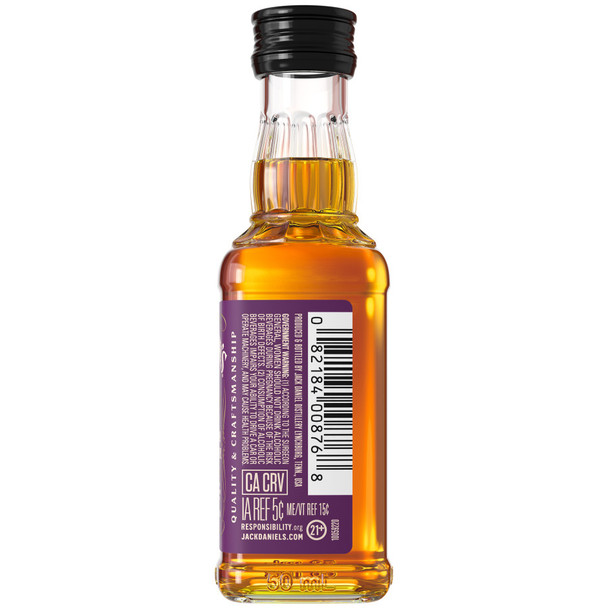 Jack Daniel's Blackberry Whiskey - 50 mL - 50ML - Glass